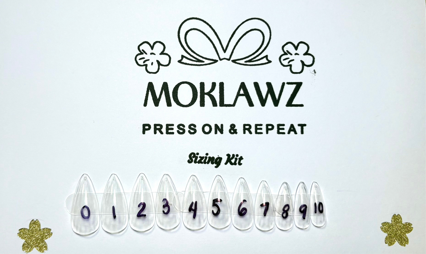 Sharp Medium Almond Sizing Kit