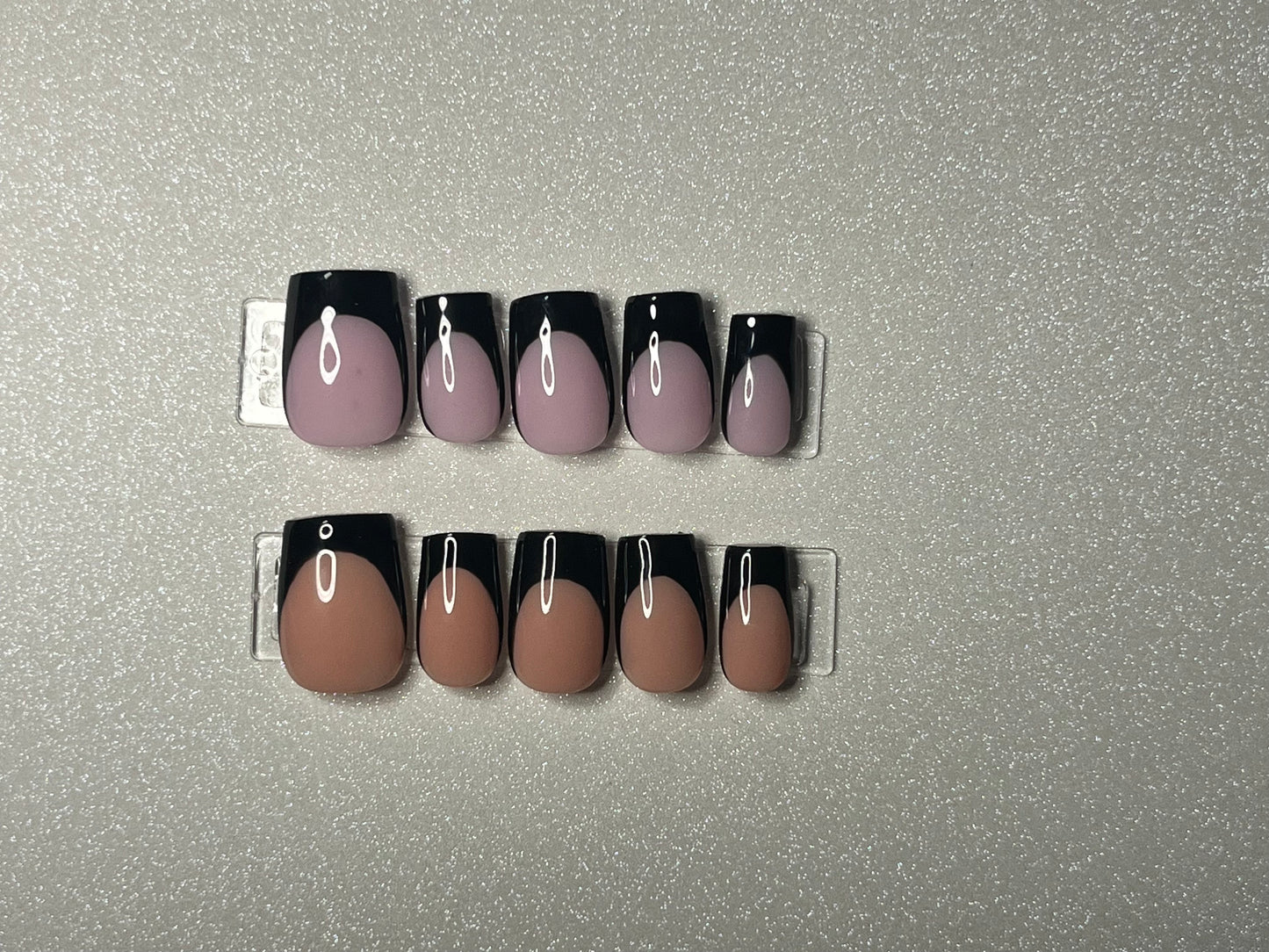 Short Square- BLACK FRENCH