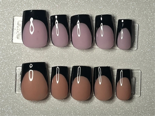 Short Square- BLACK FRENCH